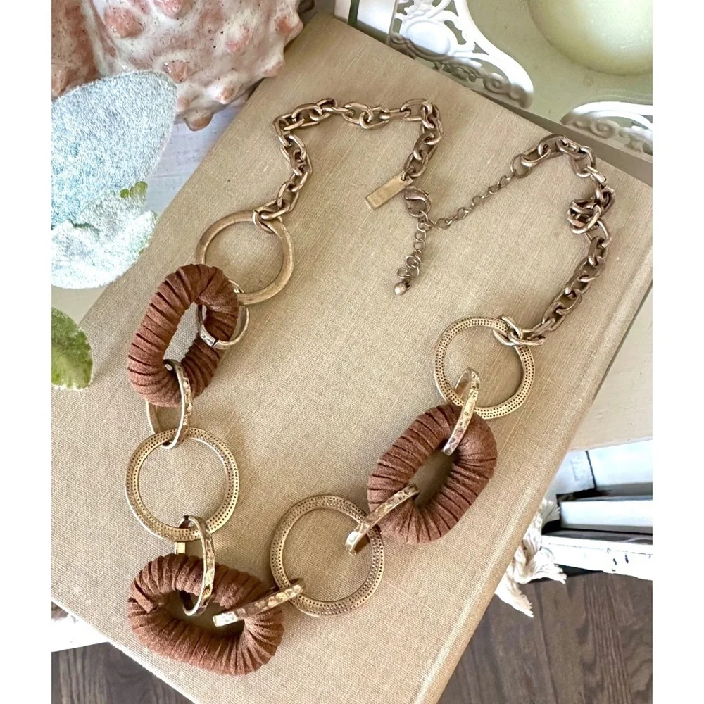 INC International Concepts Beautiful boho-inspired statement necklace